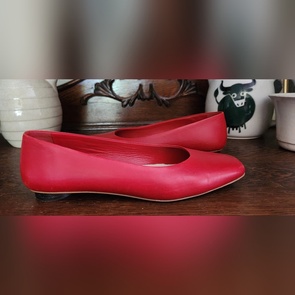 Everlane Red Flats